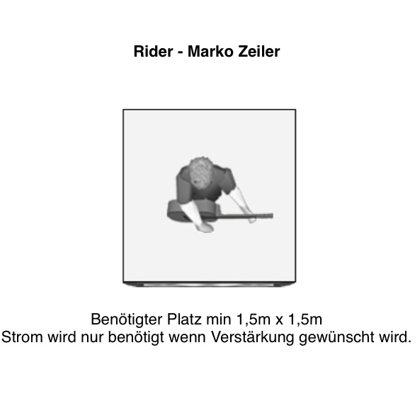 Rider, Solo, Marko Zeiler