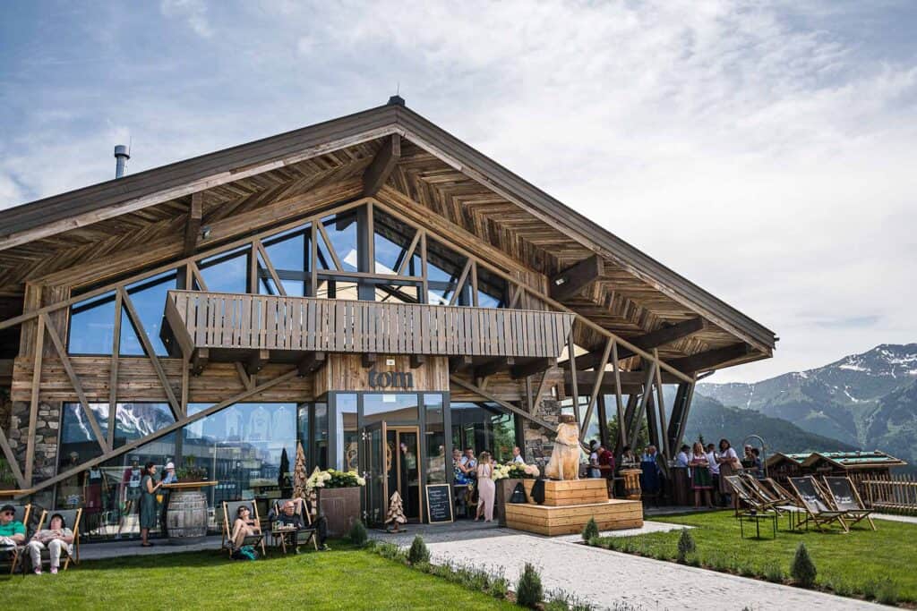 Hochzeitsmusik auf der TOM Almhütte